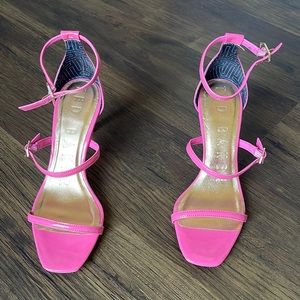 Ted Baker pink heeled sandals